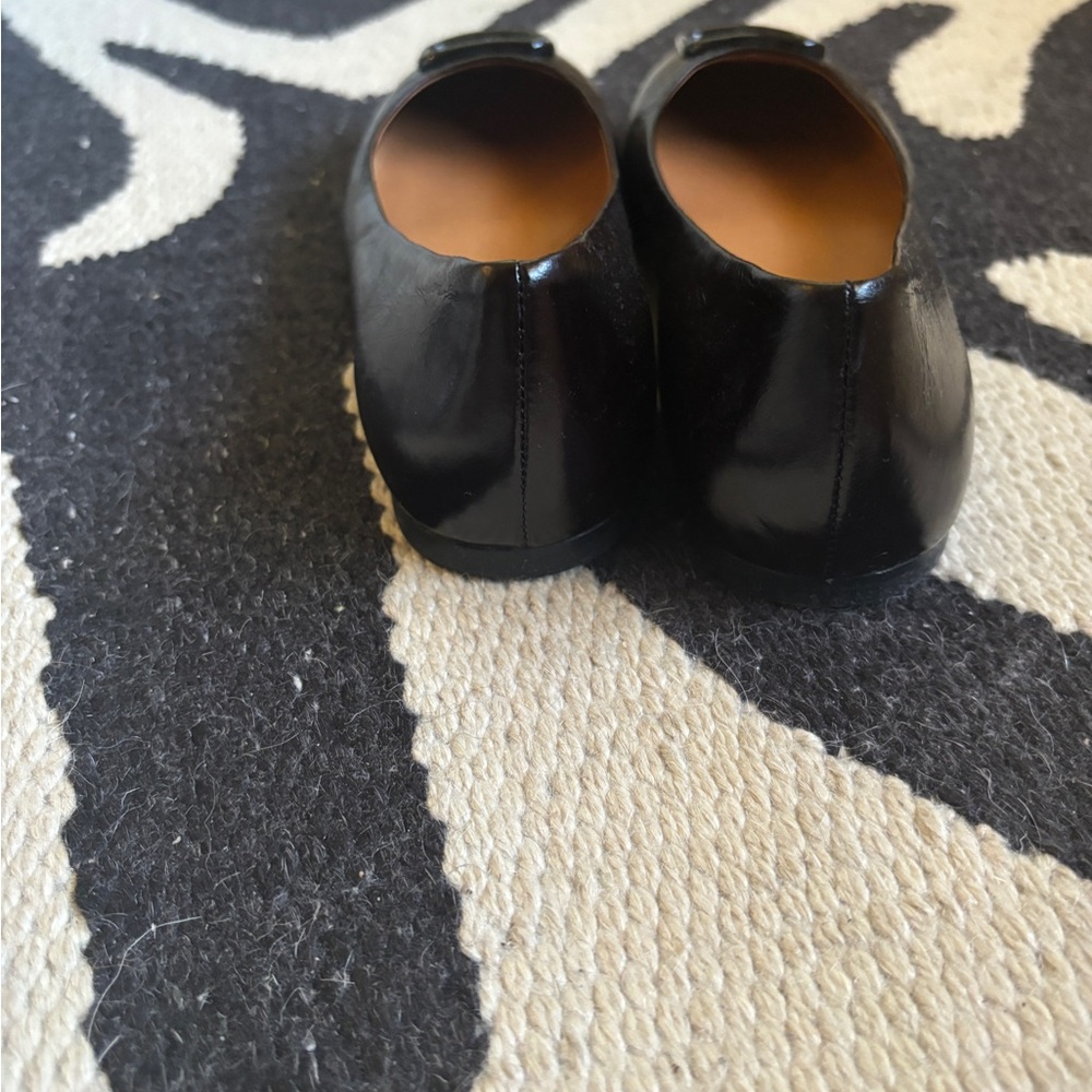 Tory Burch Black Leather Loafers - Picture 4 of 7